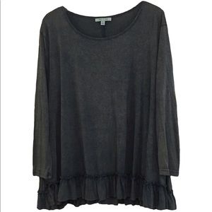 She + Sky Bohemian Ruffle Blouse.